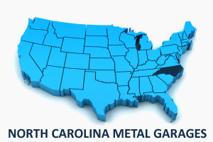 High Shoals North Carolina Metal Garages