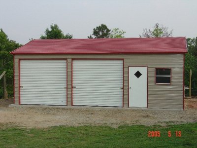 Boxed Eave Garage 6