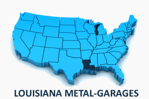 Sorrento Louisiana Metal Garages