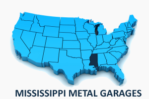 Jackson Mississippi Metal Garages