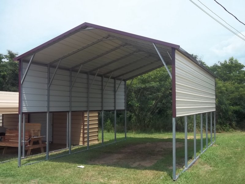 Carport | Boxed Eave | 18W x 31L x 11H