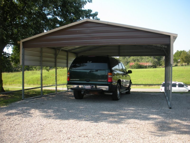 Carport | Boxed Eave | 22W x 21L x 7H